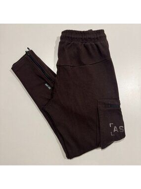 ASRV Mens DSG-0400 Core Division Relentless Pursuit Joggers Size S Brown Cargo